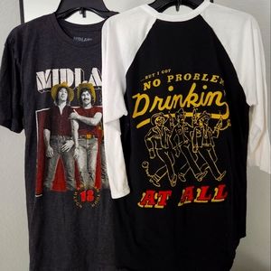 Two Midland shirts great condition